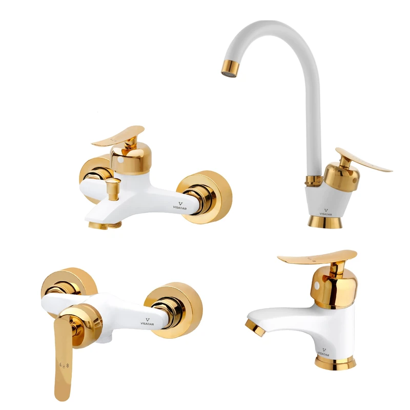 ست شیرآلات ویسادار مدل هرمس پلاس مجموعه 4 عددی 