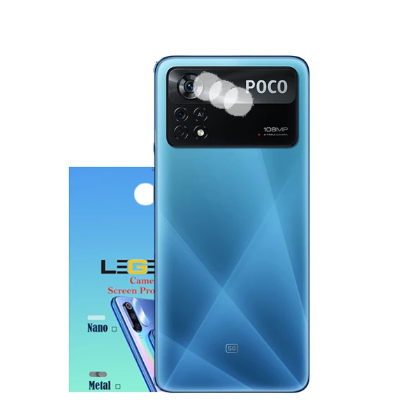 محافظ لنز دوربین نانو مدل LEGEND مناسب برای گوشی موبایل شیائومی POCO X4 PRO بسته 3 عددی