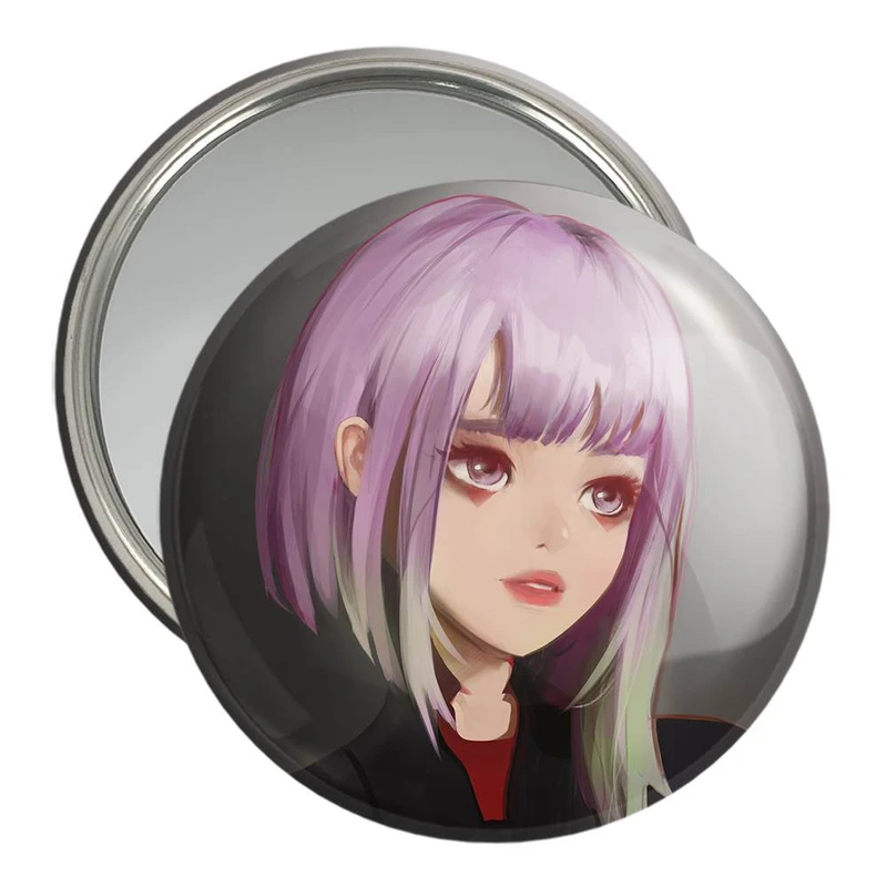 آینه جیبی خندالو مدل دیوید انیمه سایبر بانک Cyberpunk  کد 22466