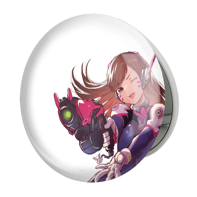 آینه جیبی خندالو طرح بازی اورواچ (Overwatch) مدل تاشو کد 31606