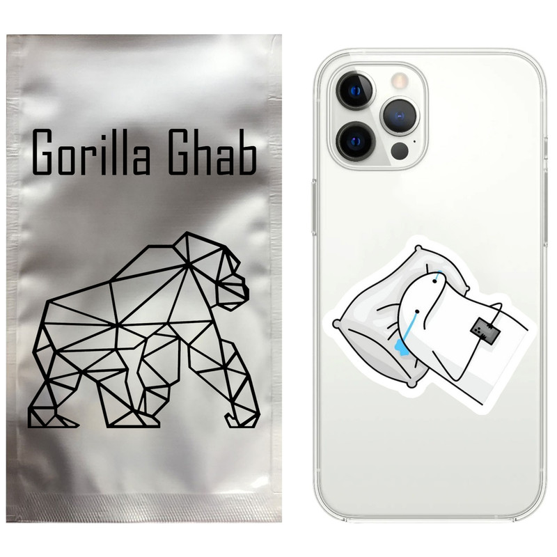 کاور گوریلا قاب مدل CLG کد 81 طرح غمگین مناسب برای گوشی موبایل اپل iPhone 13 Pro