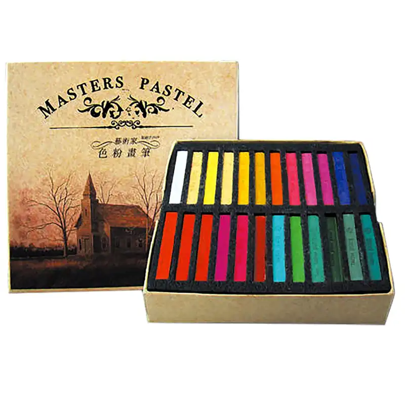 پاستل گچی 24 رنگ ماریز مدل F-2024