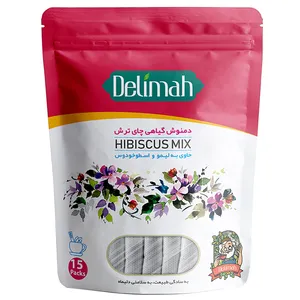 دمنوش گیاهی چای ترش دلیماه بسته 15 عددی