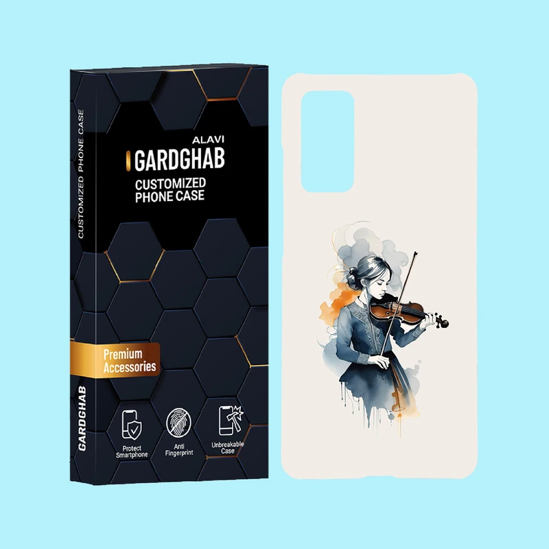 کاور گارد قاب علوی مدل ساز و موزیک مناسب برای گوشی موبایل سامسونگ Galaxy S20 FE