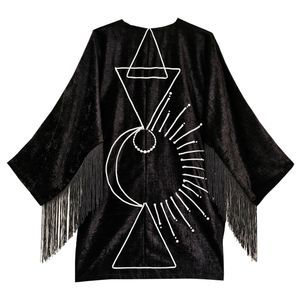 مانتو زنانه مدل ماه و خورشید