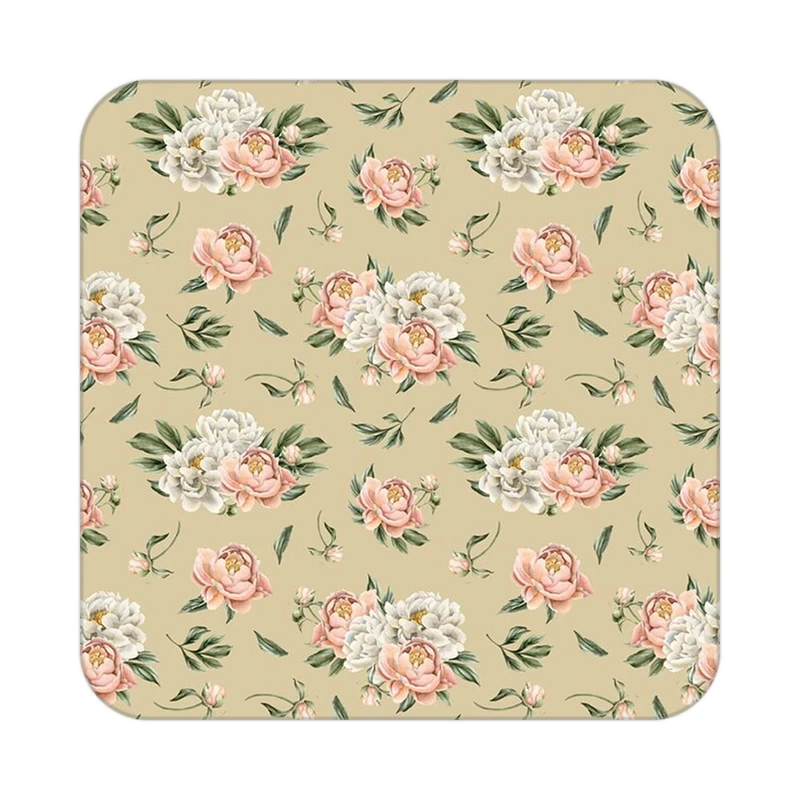 زیر لیوانی کاکتی طرح گل مدل mp17491