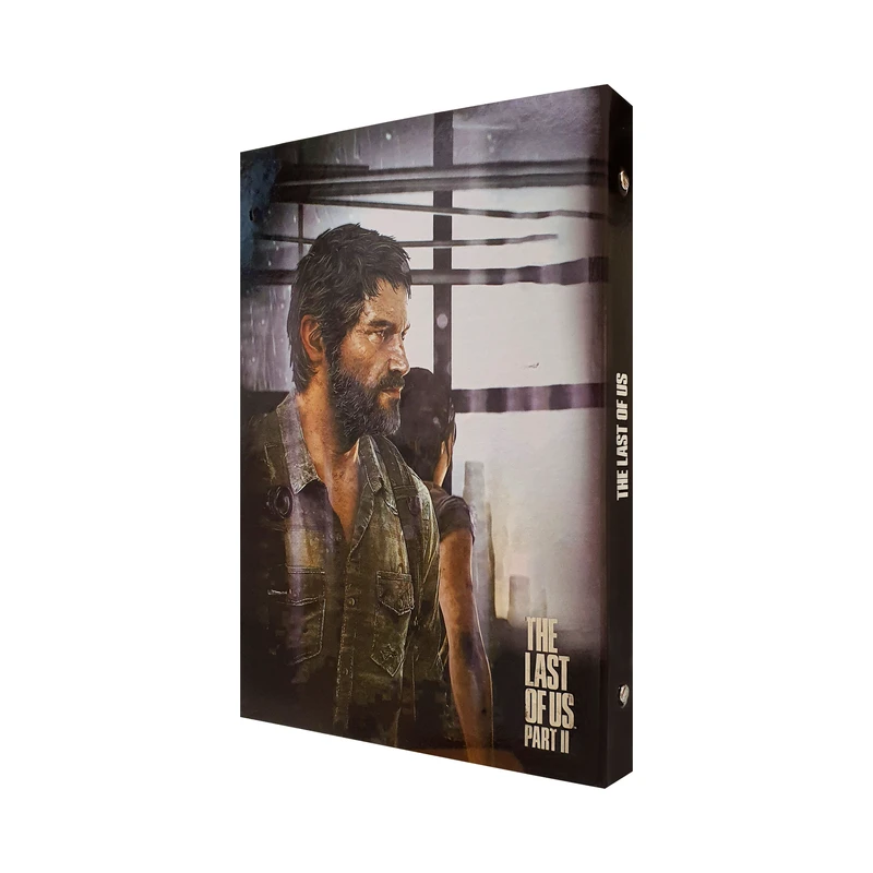 دفتر کلاسوری 100 برگ پدیده نقش مدل 26 حلقه کالکشن game طرح the last of us کد 02