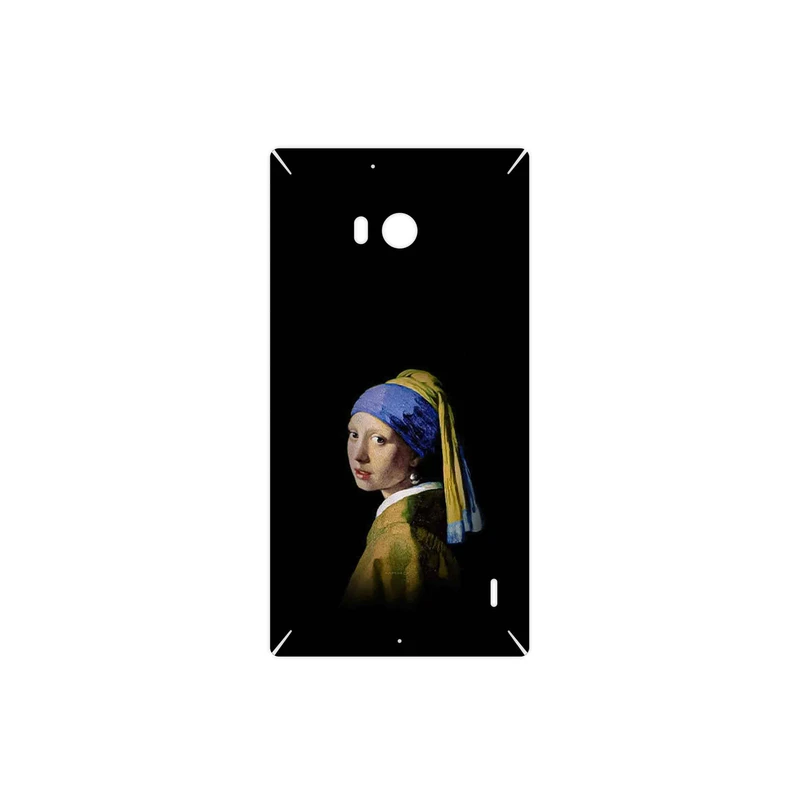 برچسب پوششی ماهوت مدل Girl with a Pearl Earring of Vermeer مناسب برای گوشی موبایل نوکیا Lumia 930