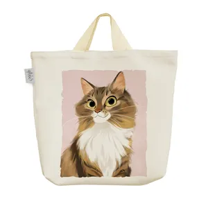 ساک خرید خندالو مدل گربه کد 2872