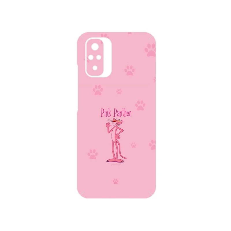 برچسب پوششی ماهوت مدل The Pink Panther مناسب برای گوشی موبایل شیائومی Redmi Note 10s
