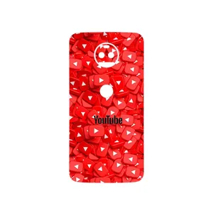 MAHOOT Youtube Cover Sticker for Motorola Moto G5S Plus