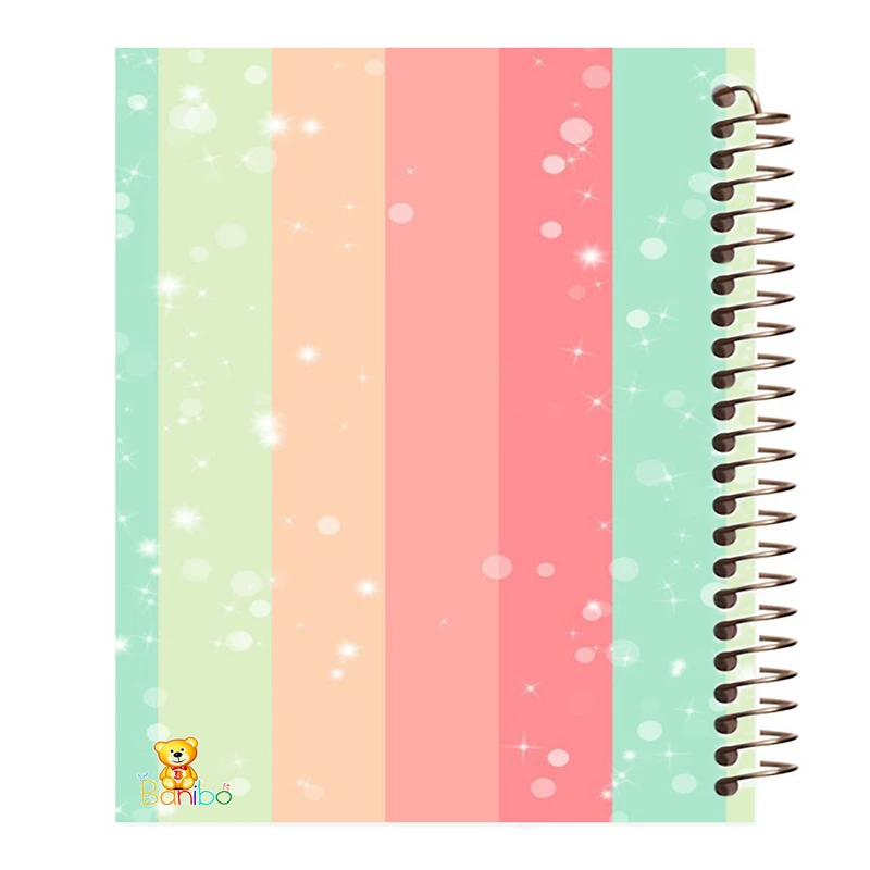 دفتر نقاشی 50 برگ بانیبو مدل رنگی  کد 179