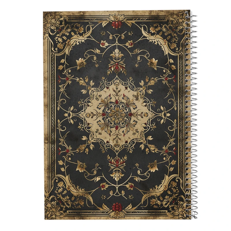 دفتر مشق 50 برگ مدوپد مدل فرش کد DF17440