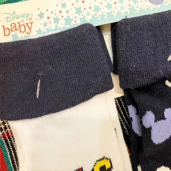 جوراب ساق کوتاه بچگانه دیزنی مدل میکی موس مجموعه سه عددی