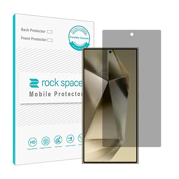 محافظ صفحه نمایش پرایوسی راک اسپیس مدل HyPRV مناسب برای گوشی موبایل سامسونگ Galaxy S24 Ultra