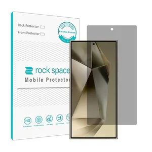 Rock Space Anti-Shock privacy screen protector suitable for Samsung Galaxy S24 Ultra mobile phone