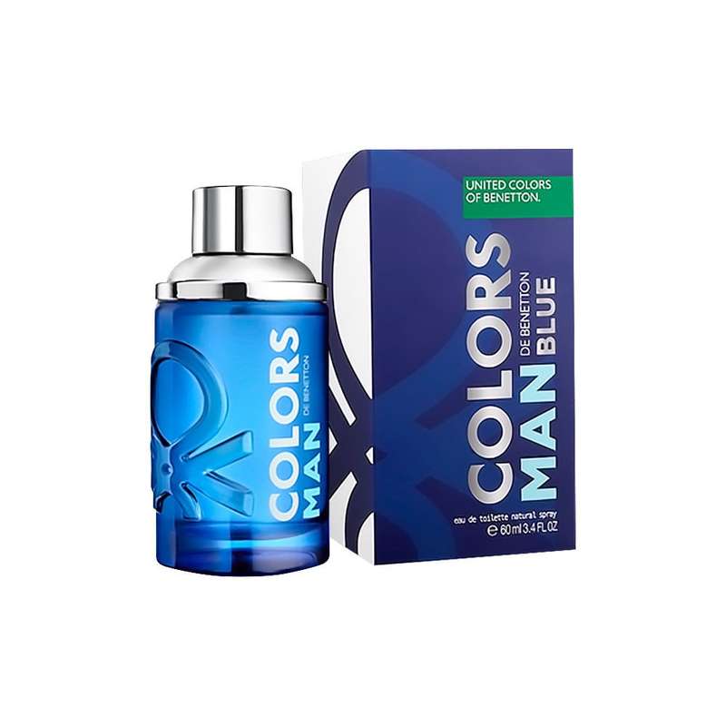 ادو تویلت مردانه بنتون مدل Colors Man Blue حجم 65 میلی لیتر
