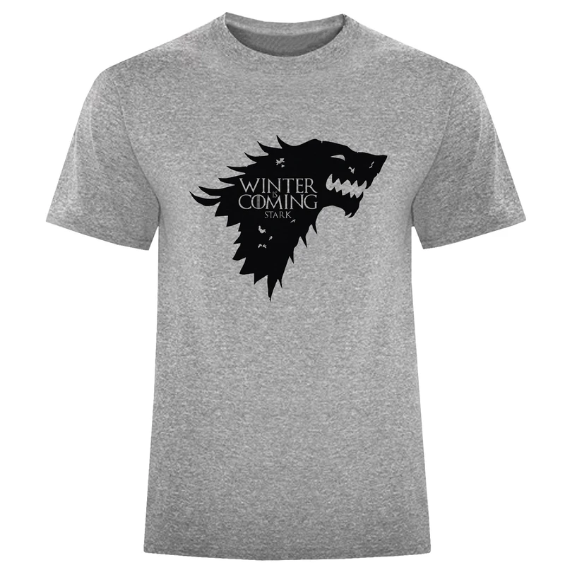 تی شرت آستین کوتاه مردانه مدل بازی تاج و تخت A87