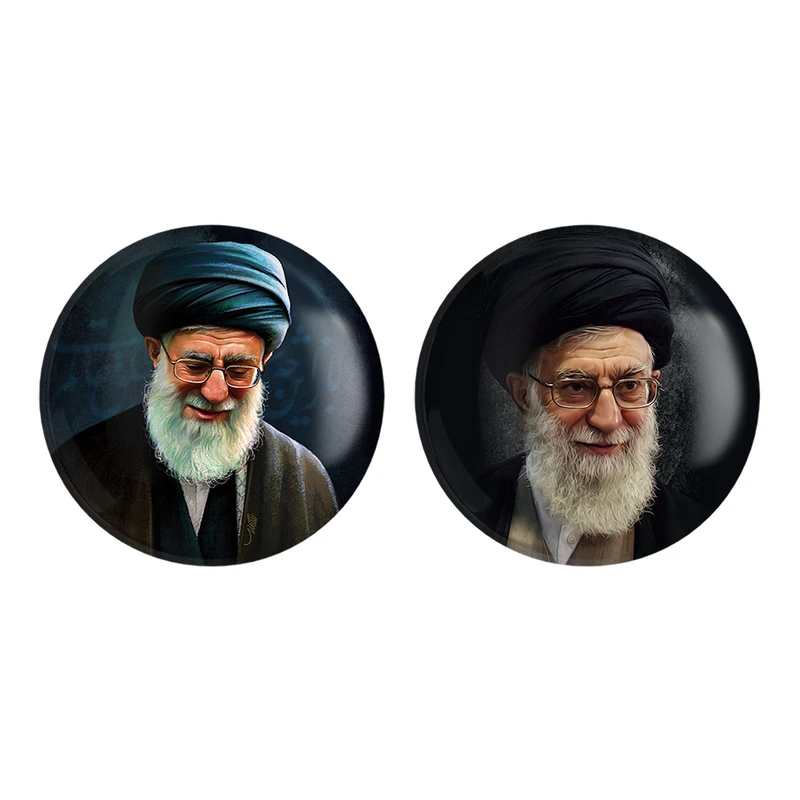 مگنت خندالو طرح رهبر کد 25812573 مجموعه 2 عددی