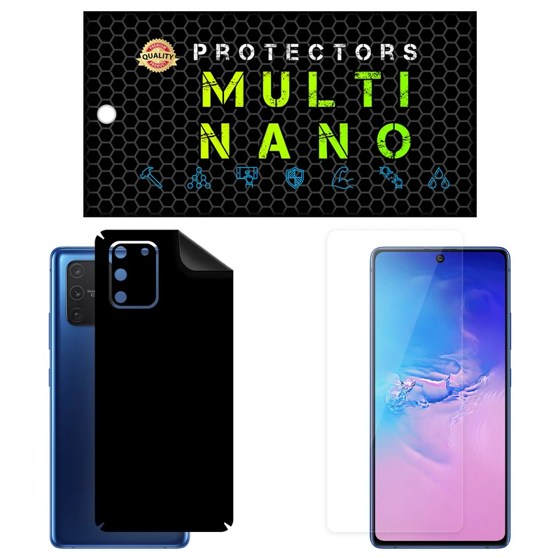 محافظ صفحه نمایش مولتی نانو مدل X-SFM مناسب برای گوشی موبایل سامسونگ Galaxy S10 Lite به همراه برچسب پوششی