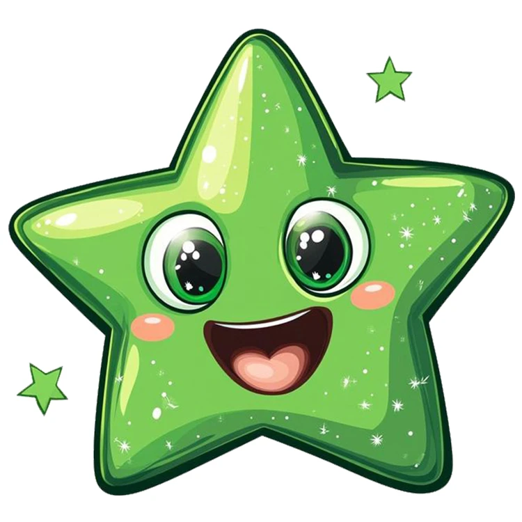 استیکر پارچه و لباس پاد آفرین مدل ستاره کد DKST445