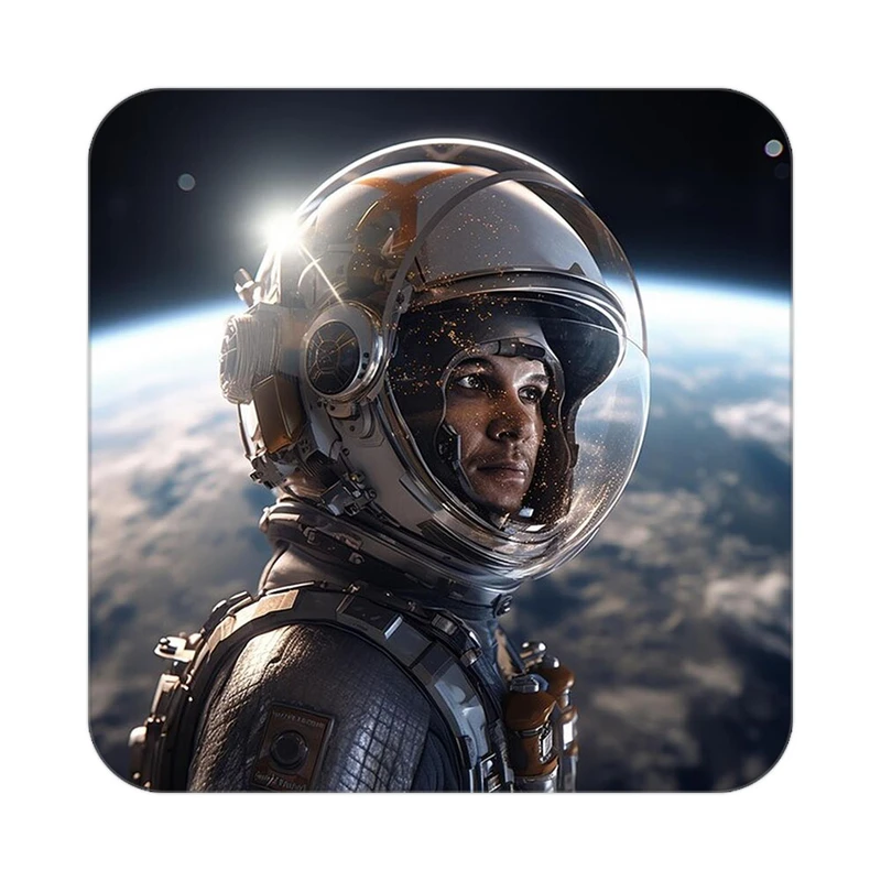 زیر لیوانی کاکتی طرح فضانورد مدل mp46154