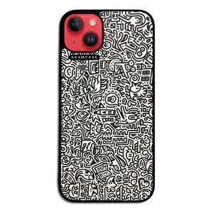 AKAM AMC-WA14PLUS-DOODLE17 Cover For Apple iPhone 14 Plus