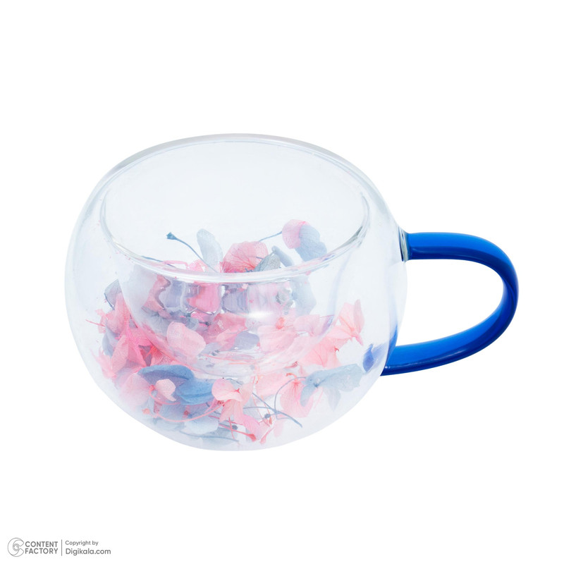 لیوان مدل پیرکس دوجداره طرح گل دار لیوان مدل پیرکس دوجداره طرح گل دار