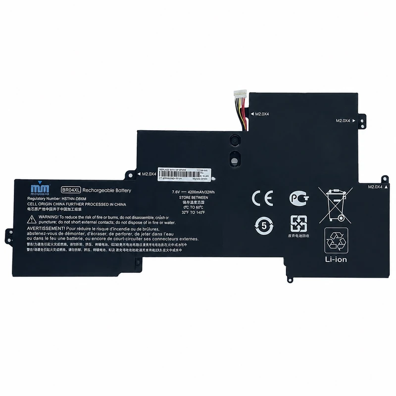 باتری لپ‌تاپ 4 سلولی دابل ام مدل BR04XL مناسب برای لپ تاپ  EliteBook 1020 
