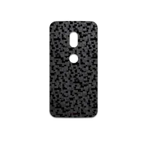MAHOOT Black-Silicon Cover Sticker for Motorola Moto G4 Play