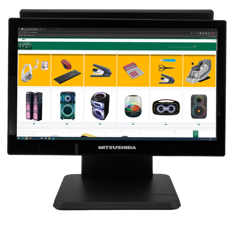صندوق فروشگاهی لمسی میتسوشیدا مدل KC-1516DUAL