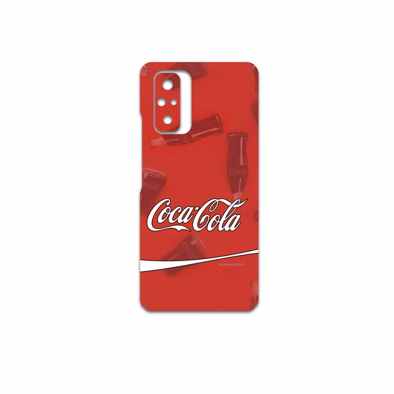 برچسب پوششی ماهوت مدل Coca-Cola-Logo مناسب برای گوشی موبایل شیائومی Redmi Note 10 Pro