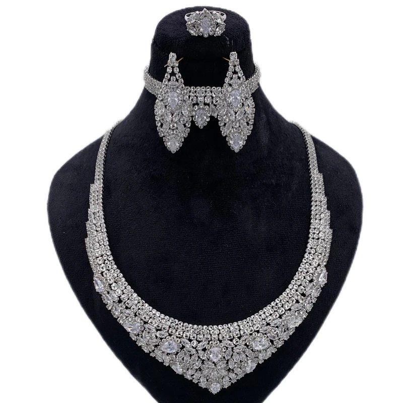 نیم ست زنانه مدل جواهری KYSER016