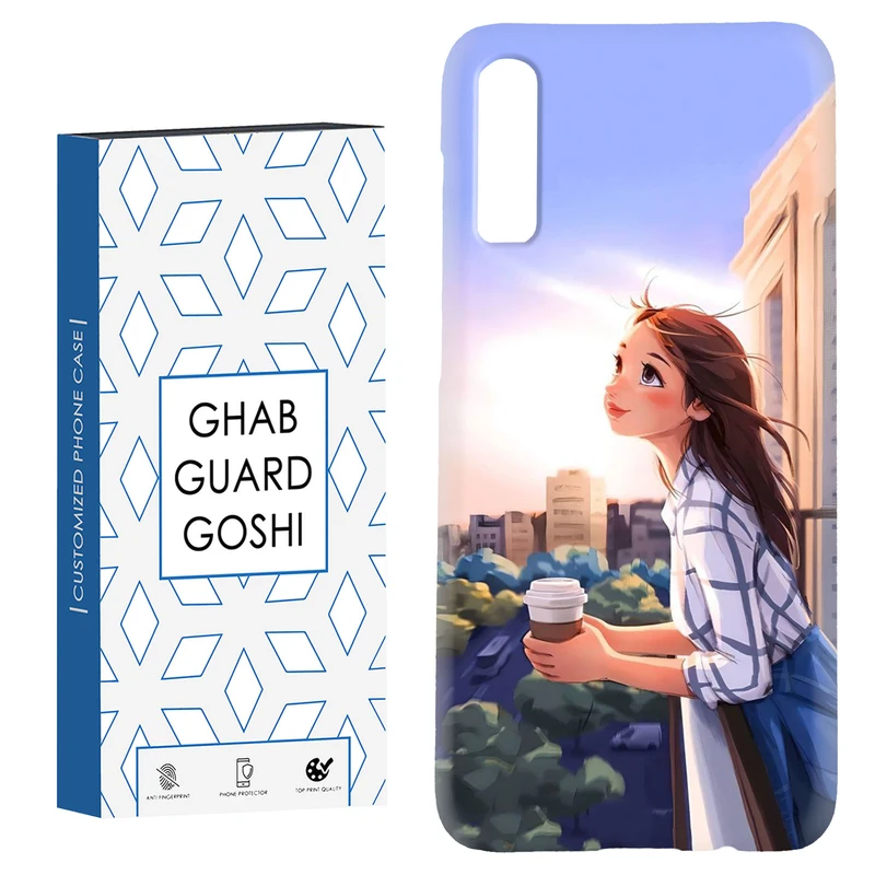 کاور قاب گارد گوشی طرح دخترانه کد Dimo-016 مناسب برای گوشی موبایل سامسونگ Galaxy A70 / A70s