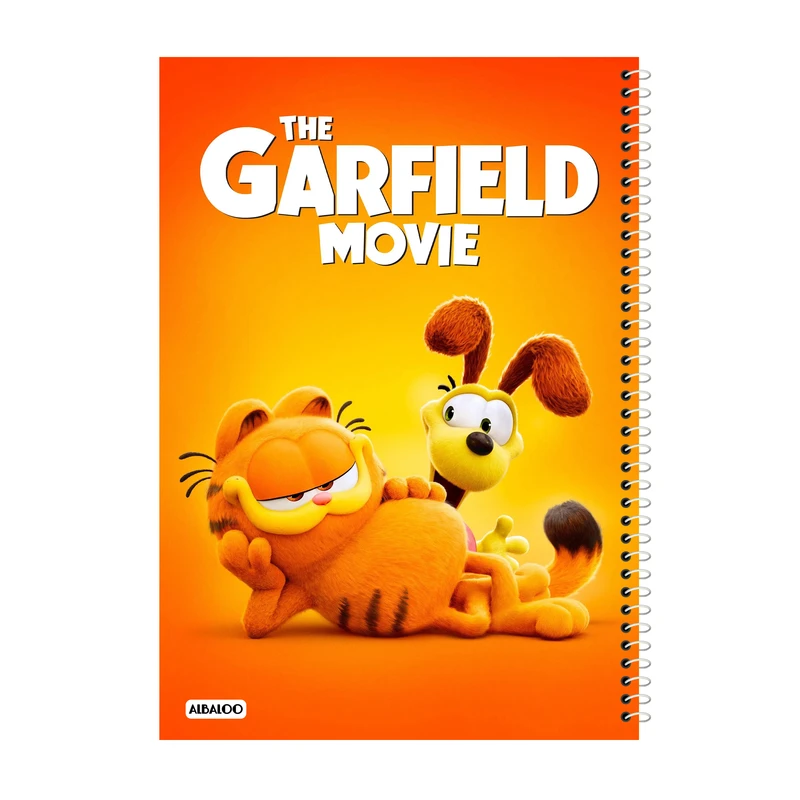 دفتر نقاشی 50 برگ آلبالو طرح انیمیشن گارفیلد کد 2152