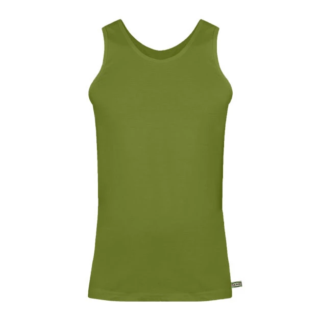 زیرپوش رکابی مردانه سابد مدل نخی رنگ سبز