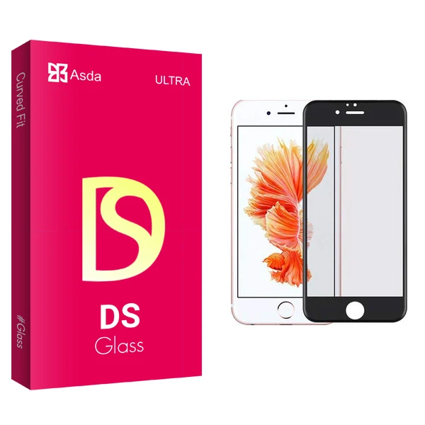 محافظ صفحه نمایش آسدا مدل DS glass مناسب برای گوشی اپل موبایل iphone 6 / 7 / 8 / SE2