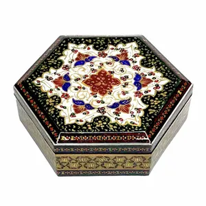 جعبه جواهرات مدل خاتم کاری کد a44