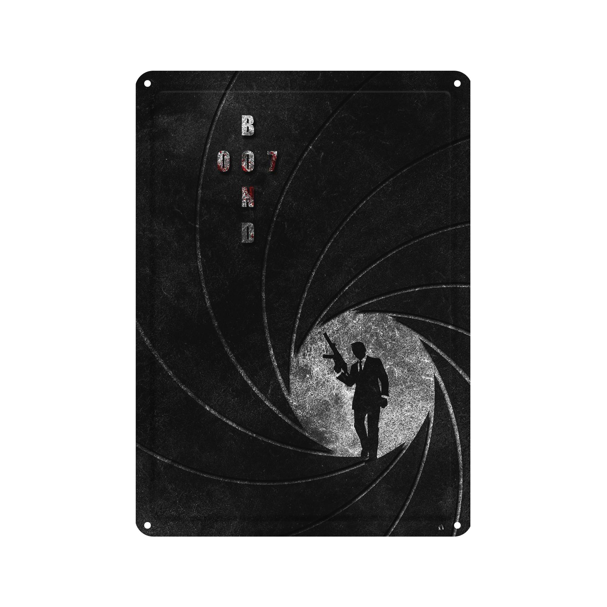 دیوارکوب مدل جیمز باند کد s 1102 james bond 007