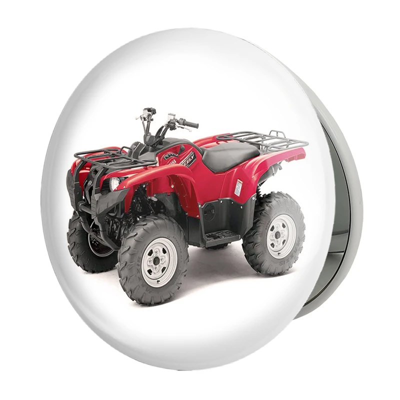 آینه جیبی خندالو طرح موتور چهار چرخ مدل تاشو کد 30291