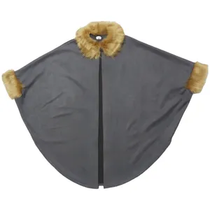 پالتو زنانه مدل خزدار خفاشی