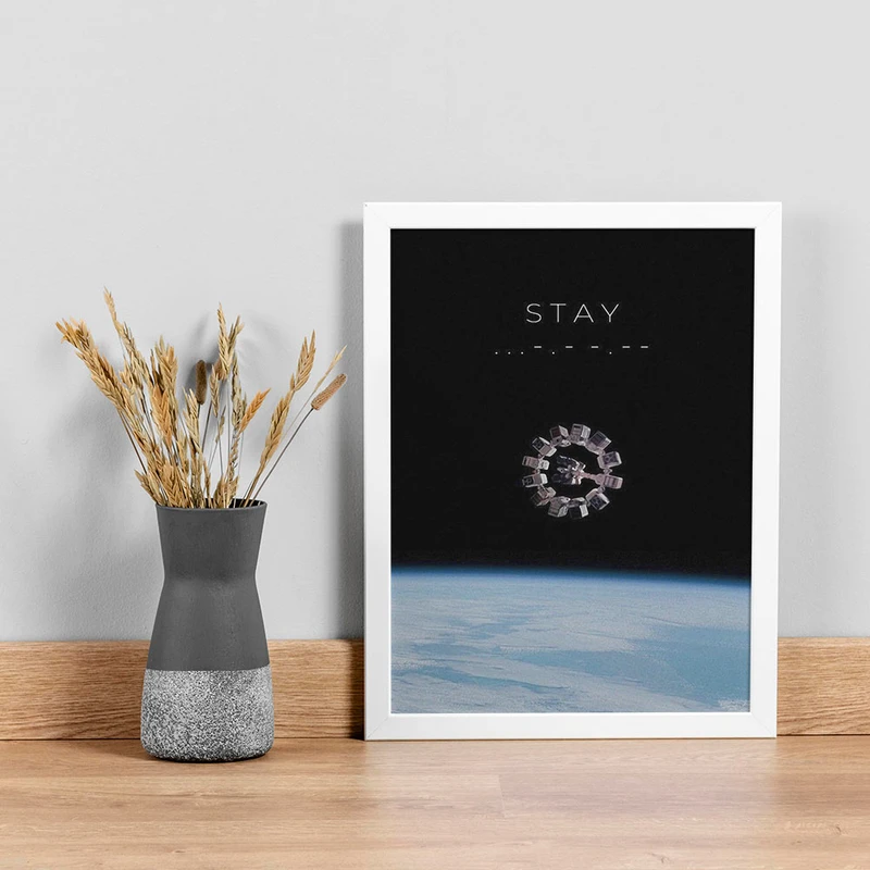 تابلو صبا طرح مدل Interstellar کد FD154w