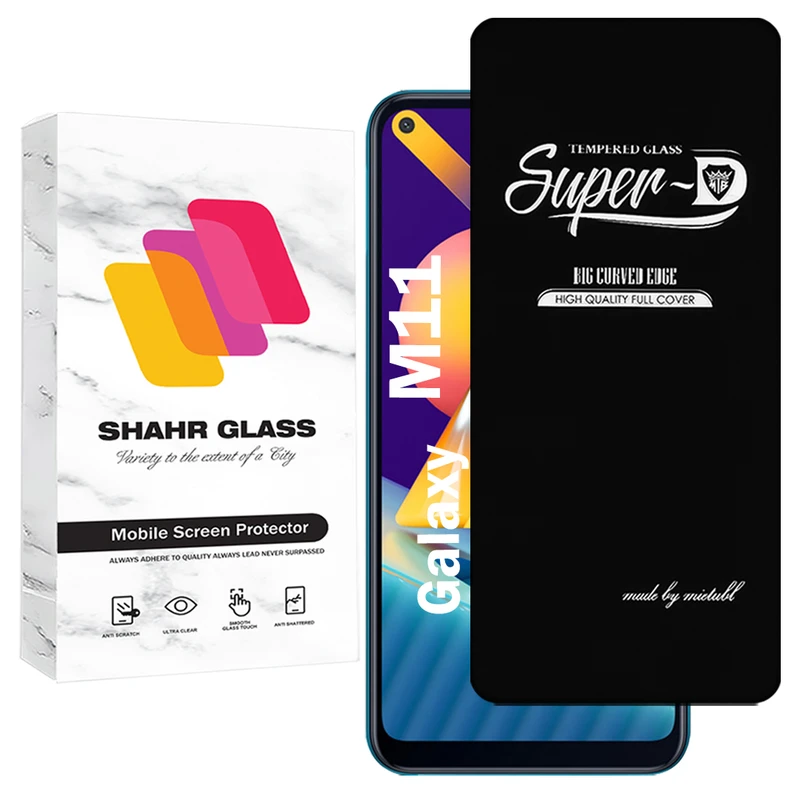 محافظ صفحه نمایش شهر گلس مدل SUPERDNSH مناسب برای گوشی موبایل سامسونگ Galaxy  M11