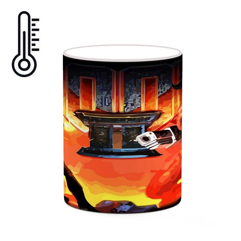 ماگ حرارتی کاکتی مدل بازی دووم Doom کد mgh28234