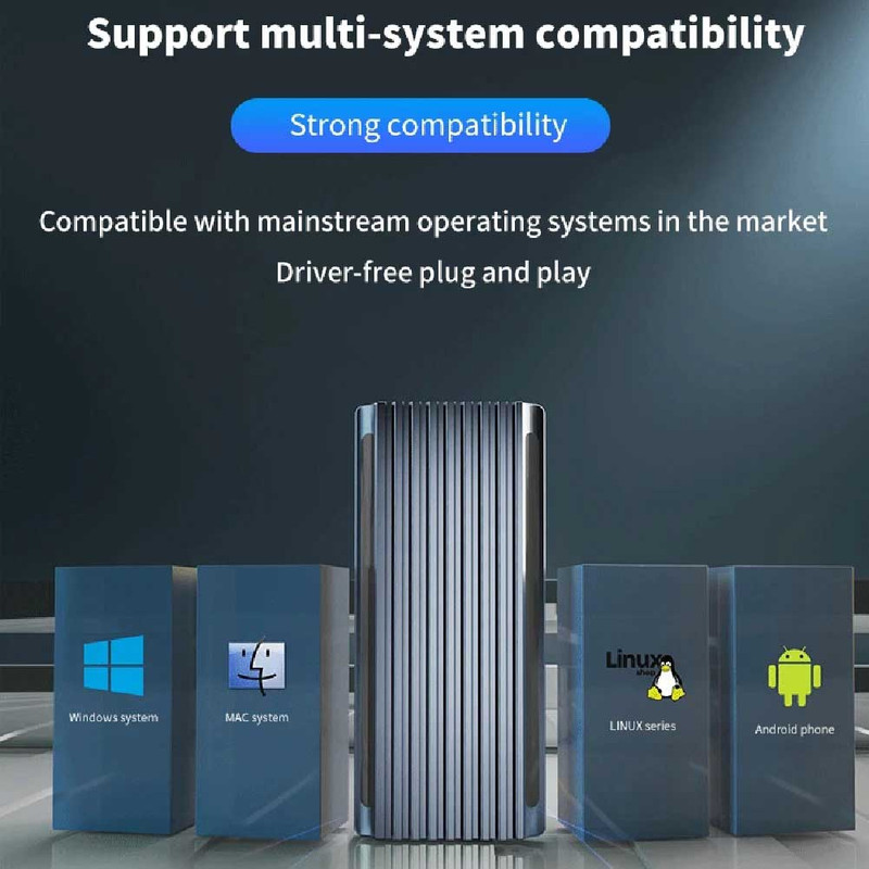 باکس M.2 NVME NGFF نت پیل مدل M2-MT83