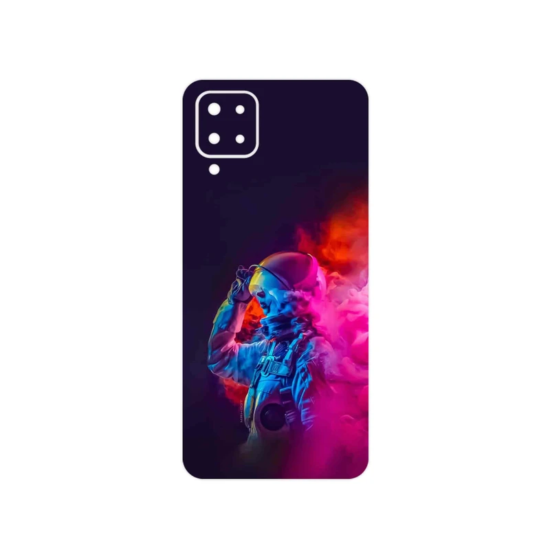 برچسب پوششی ماهوت مدل Smoke Rainbow Digital Art 1 مناسب برای گوشی موبایل سامسونگ Galaxy F12