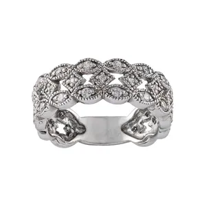 انگشتر نقره زنانه جواهری سون مدل 2769