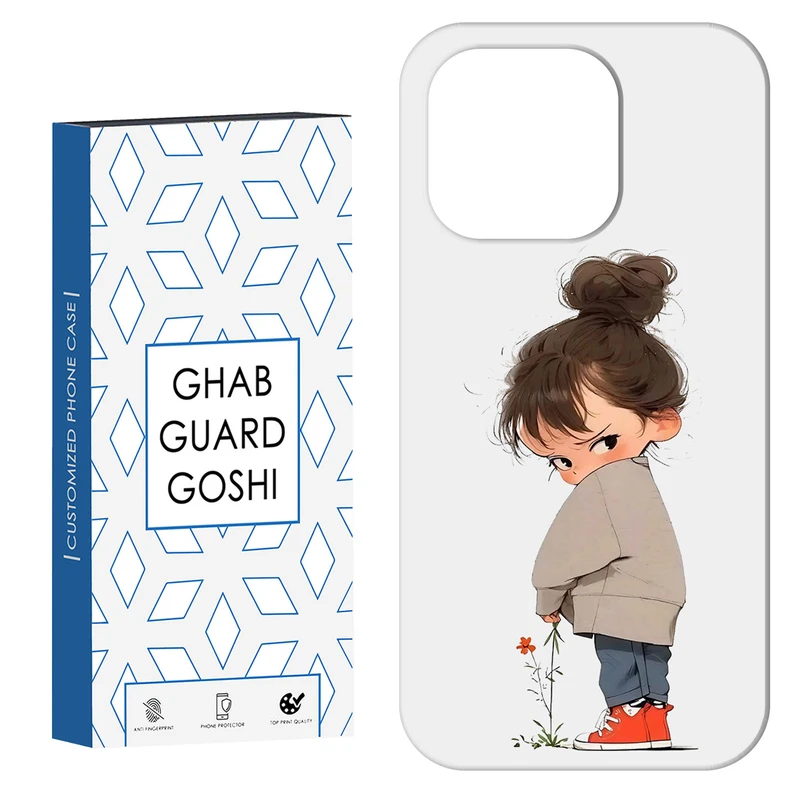 کاور قاب گارد گوشی طرح دختر ملوس کد Dimo-967 مناسب برای گوشی موبایل اپل  IPHONE 14 PRO MAX   