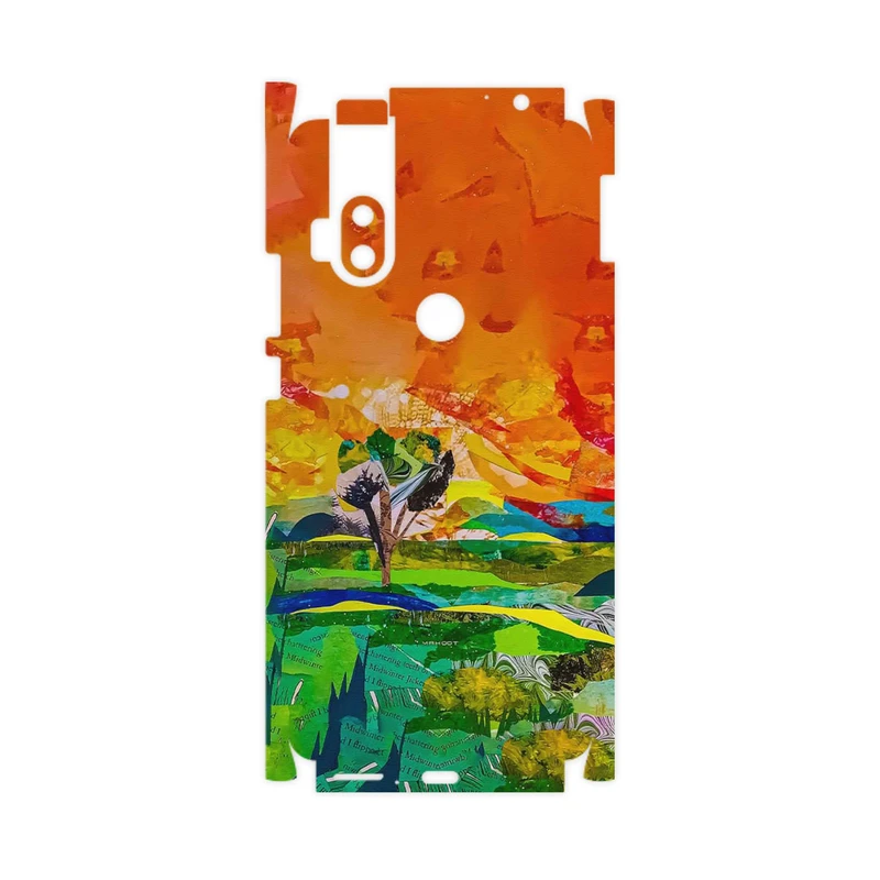 برچسب پوششی ماهوت مدل Collage of Painting-FullSkin مناسب برای گوشی موبایل موتورولا One Hyper