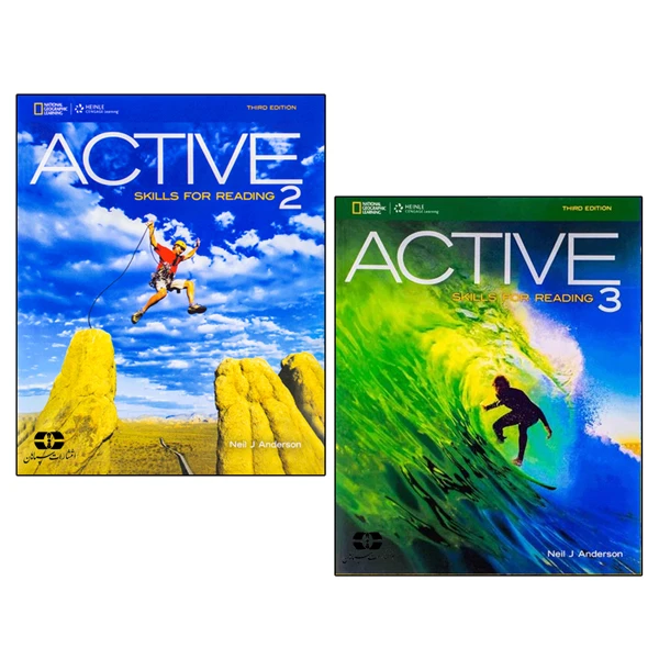 کتاب Active Skills For Reading اثر Neil J Anderson انتشارات سپاهان جلد 2 و 3